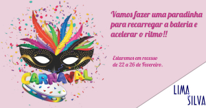 Tenha um ótimo Carnaval!