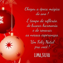 Chegou a época mágica do ano!