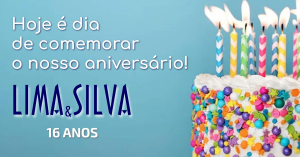 Hoje é dia de comemorar o nosso aniversário!