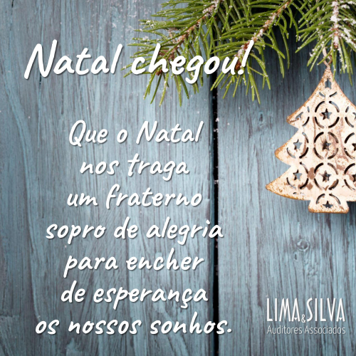 Natal chegou!