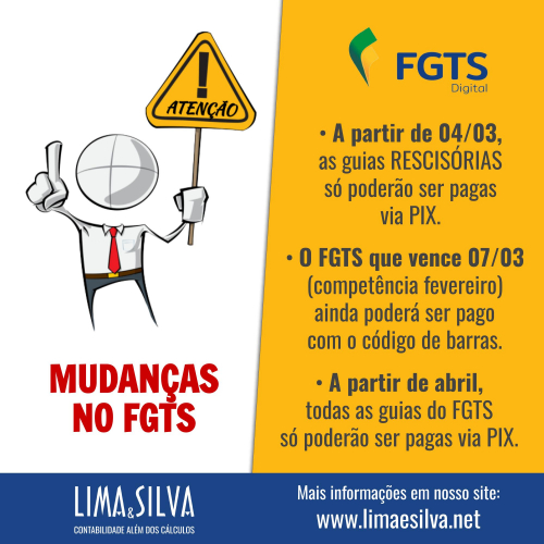 Atenção! O FGTS DIGITAL vai começar agora em março!